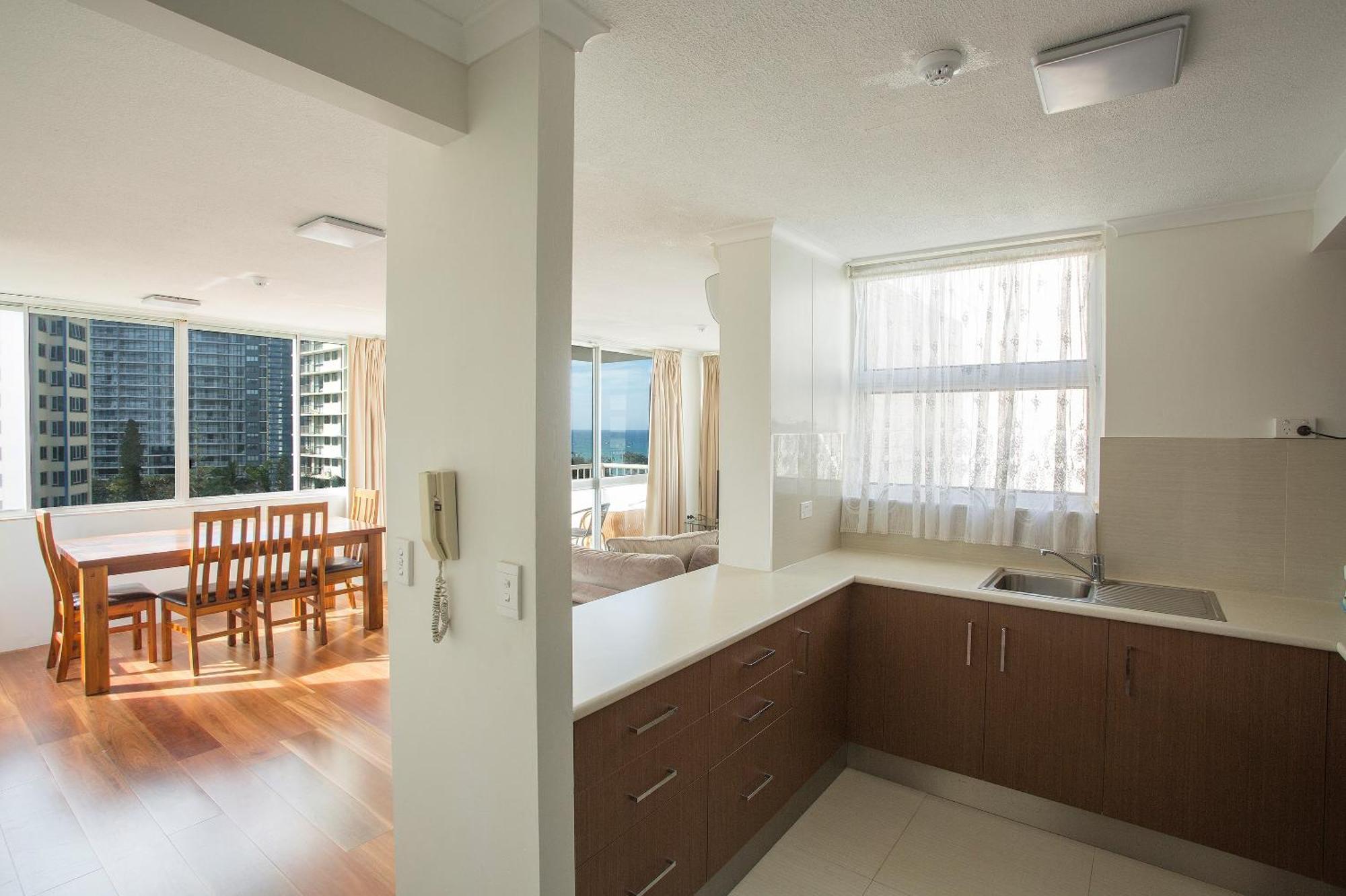 วิวแปซิฟิค อพาร์ทเม้นท์ส Aparthotel โกลด์โคสต์ ห้อง รูปภาพ